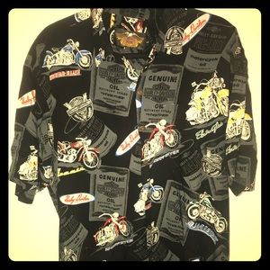 Harley Davidson Button Down T-shirt